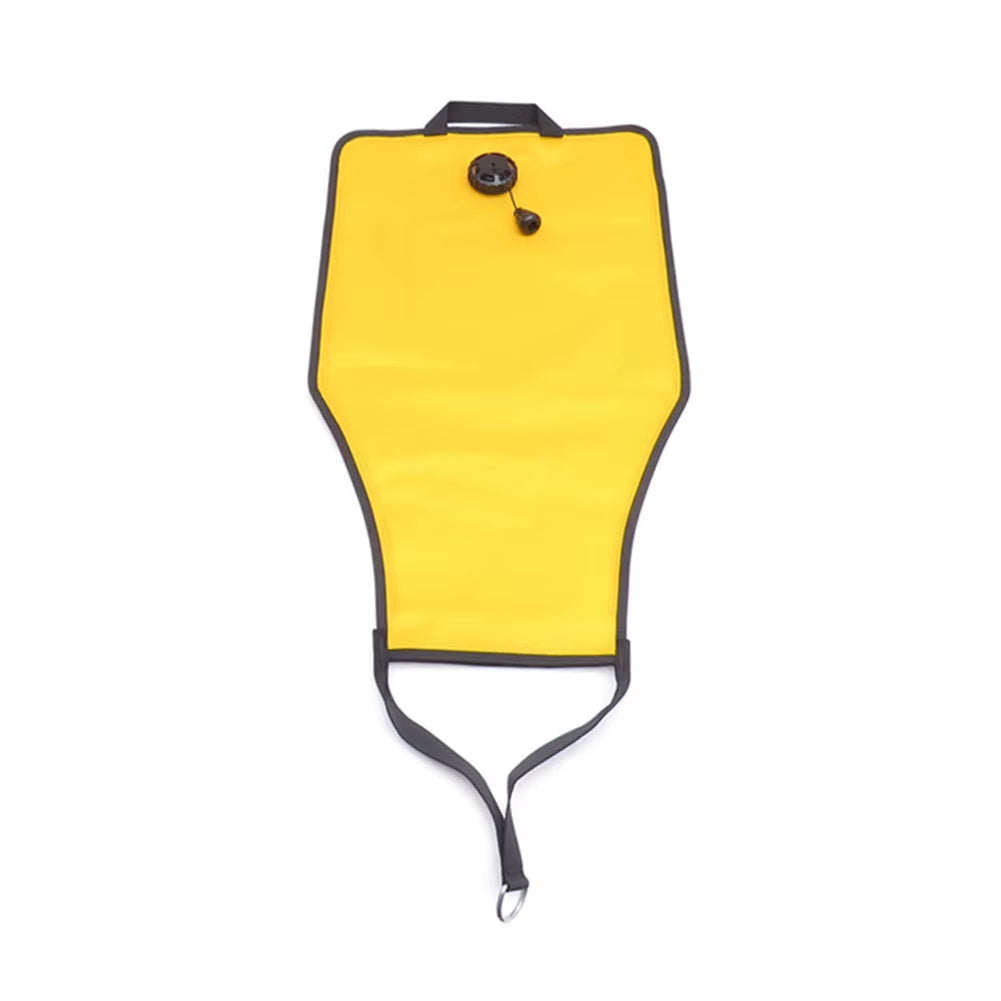 30Lbs Salvage Lift Bag with Open Bottom Scuba Diving Lift Bag High Visibility Swimming Salvage Bag for Scuba Diving Snorkeling